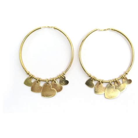 creoles dior|boucles d'oreilles Dior.